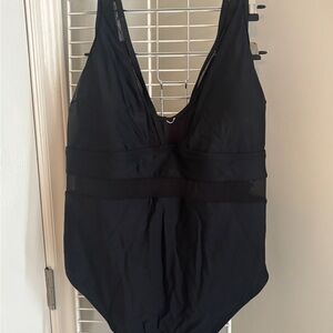 Cupshe Black One Piece Swimsuit